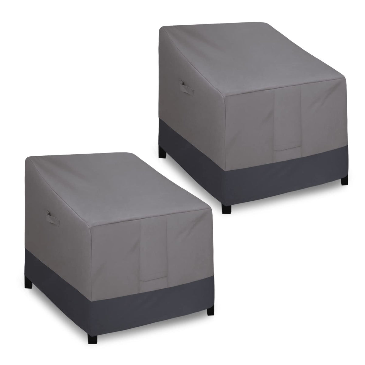 Easy-Going outdoor chair cover guards against rain and sun.