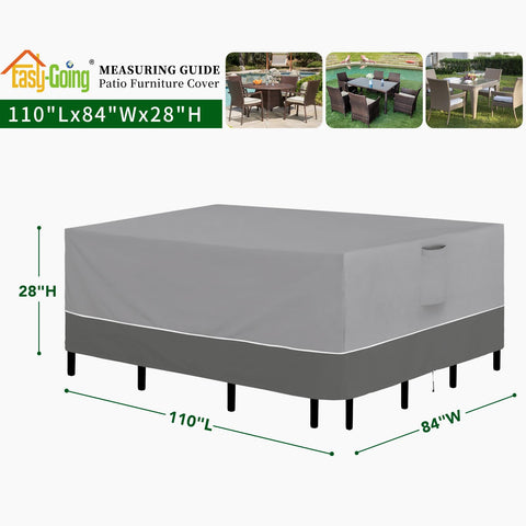 Easy-Going windproof straps keep outdoor furniture secure during gusty days.