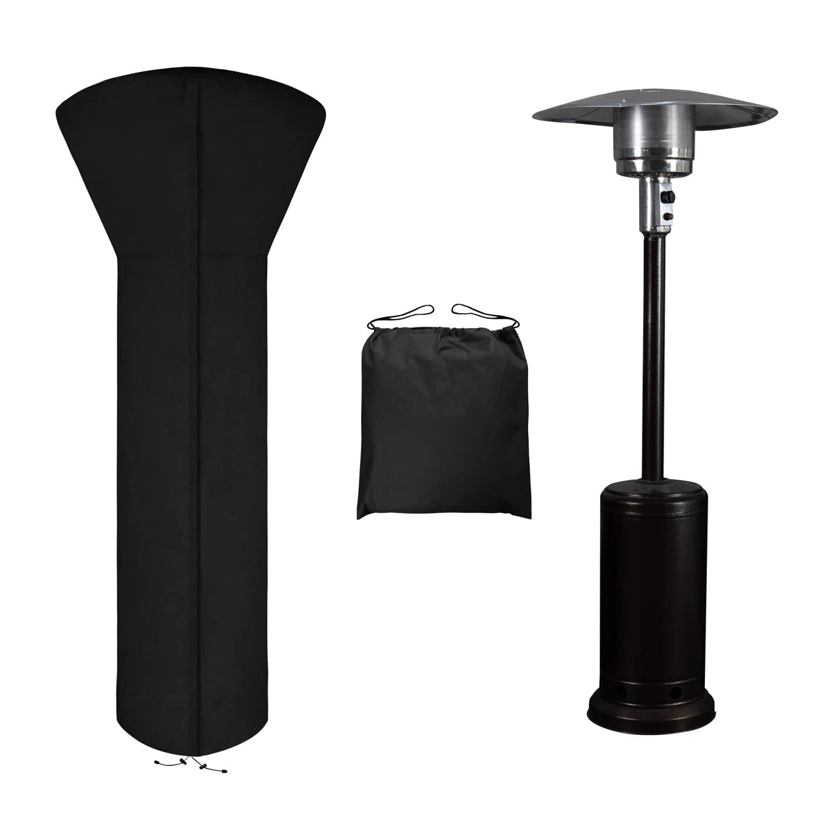 Easy-Going patio heater cover waterproof protects heater from rain and dust