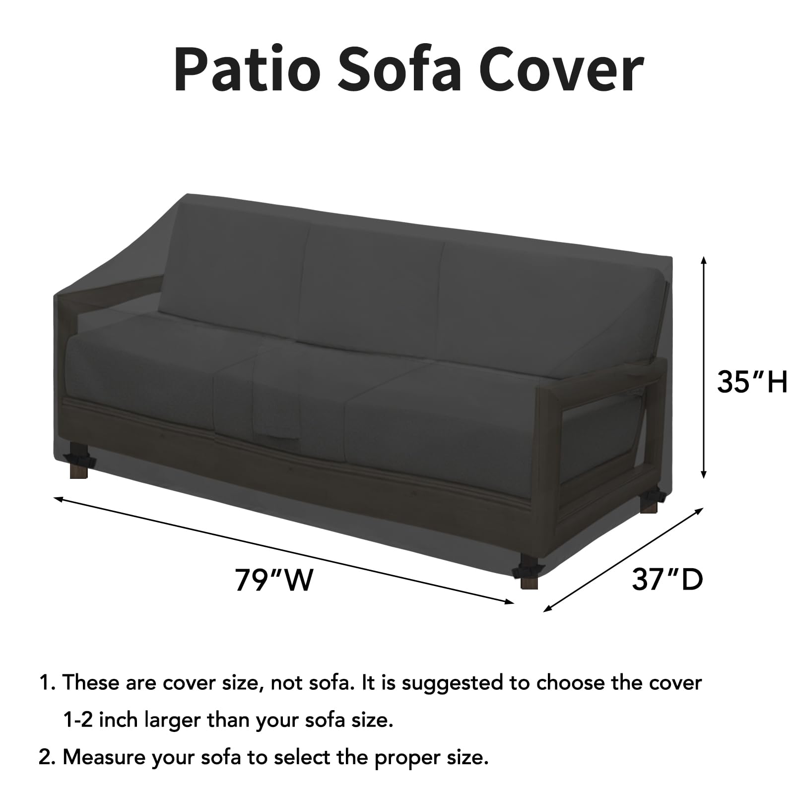 Tape-sealed seam detail on Easy-Going sofa cover