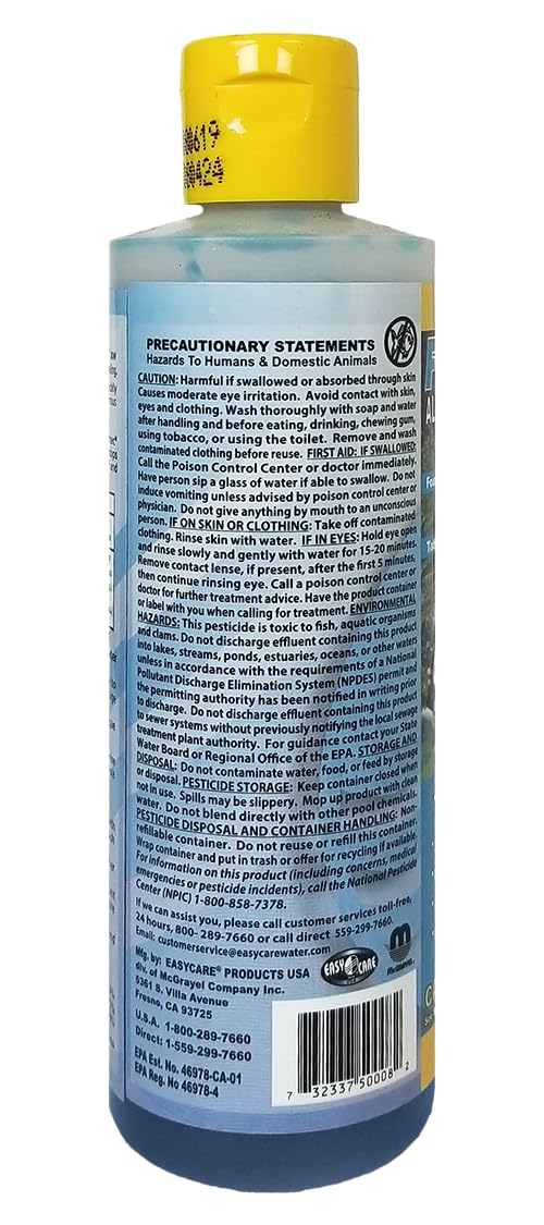 EasyCare FounTec water-clarity-pond demonstrates improved pond clarity.