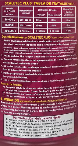 EasyCare Scaletec Plus supports salt cell performance by removing scale.