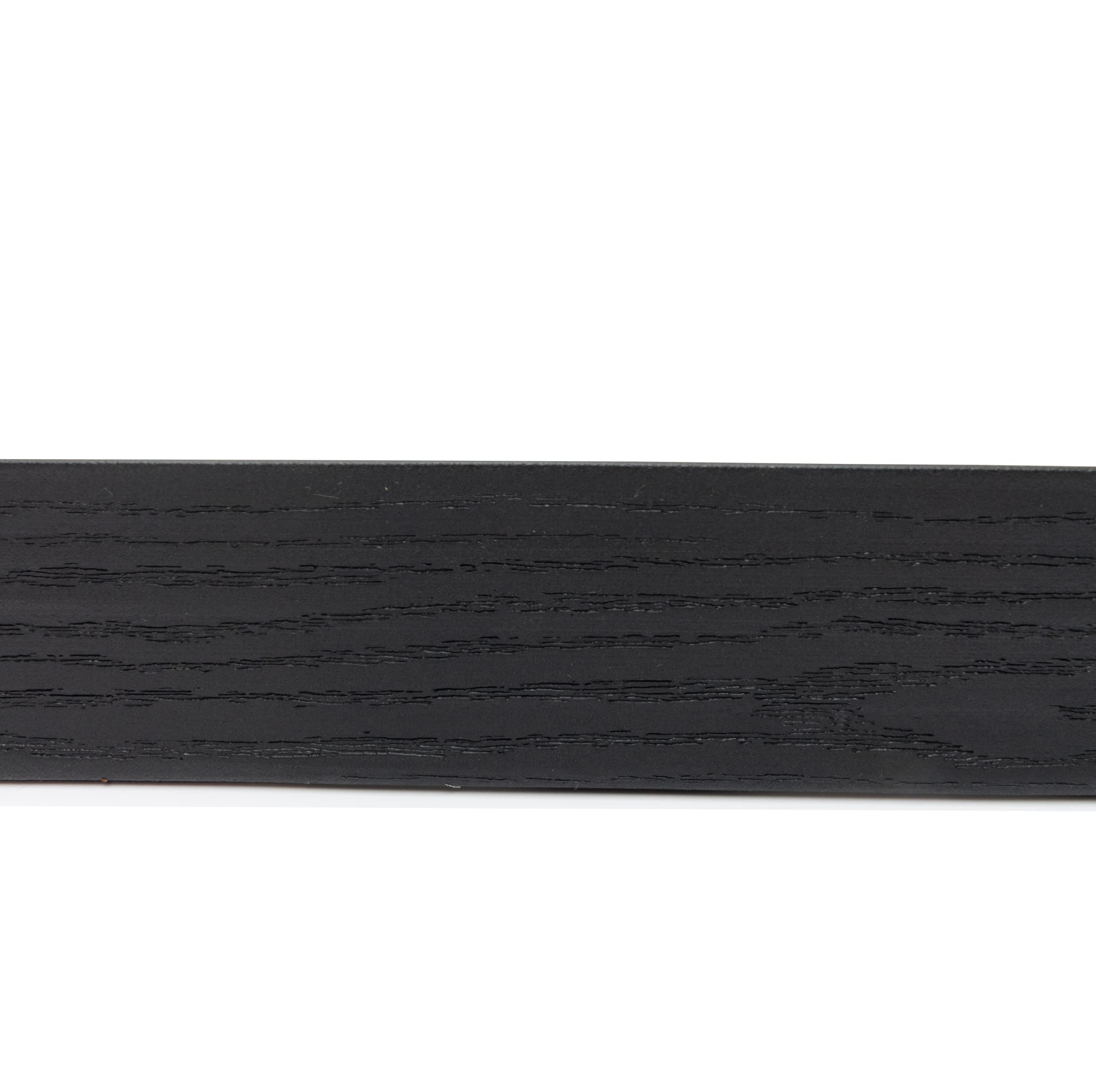 EasyFlex black woodgrain wall adds natural style while marking bed edges