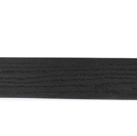 EasyFlex black woodgrain wall adds natural style while marking bed edges
