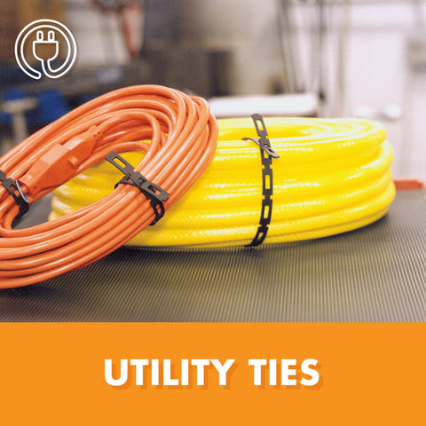 EasyFlex FirmFlex wiring-cord bundle neatly organizing cords and cables.
