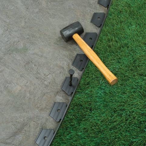 EasyFlex No-Dig edging in black creates defined, low-maintenance borders.