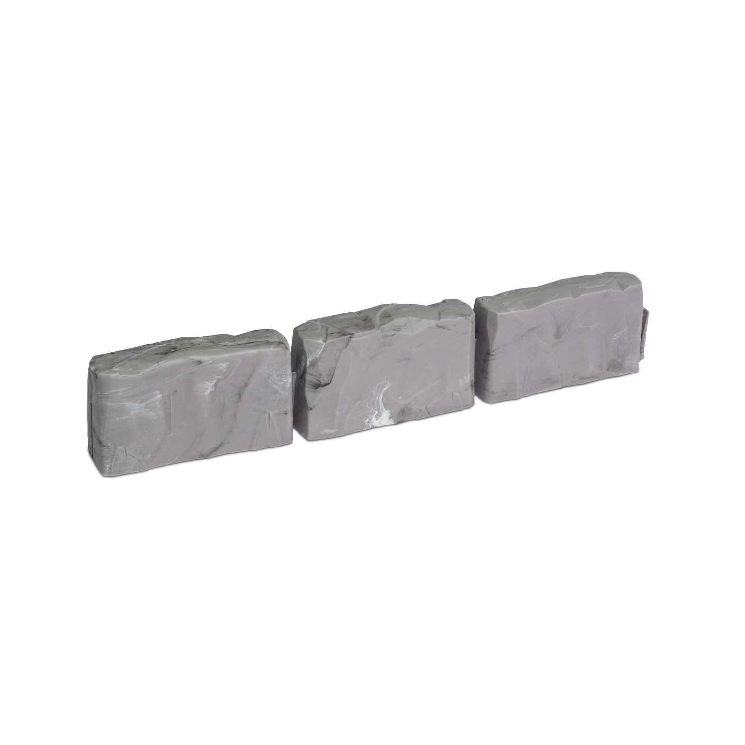 EasyFlex stone-look no-dig edging defines tidy garden borders