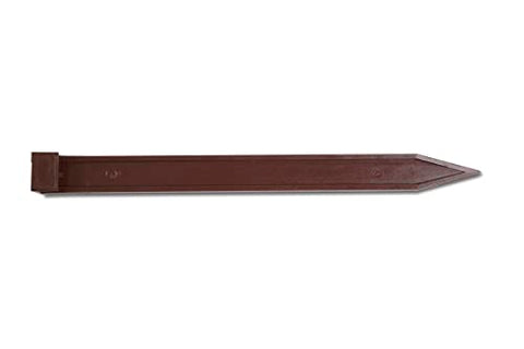 EasyFlex nylon stake with flat shaft design keeps edging flush.