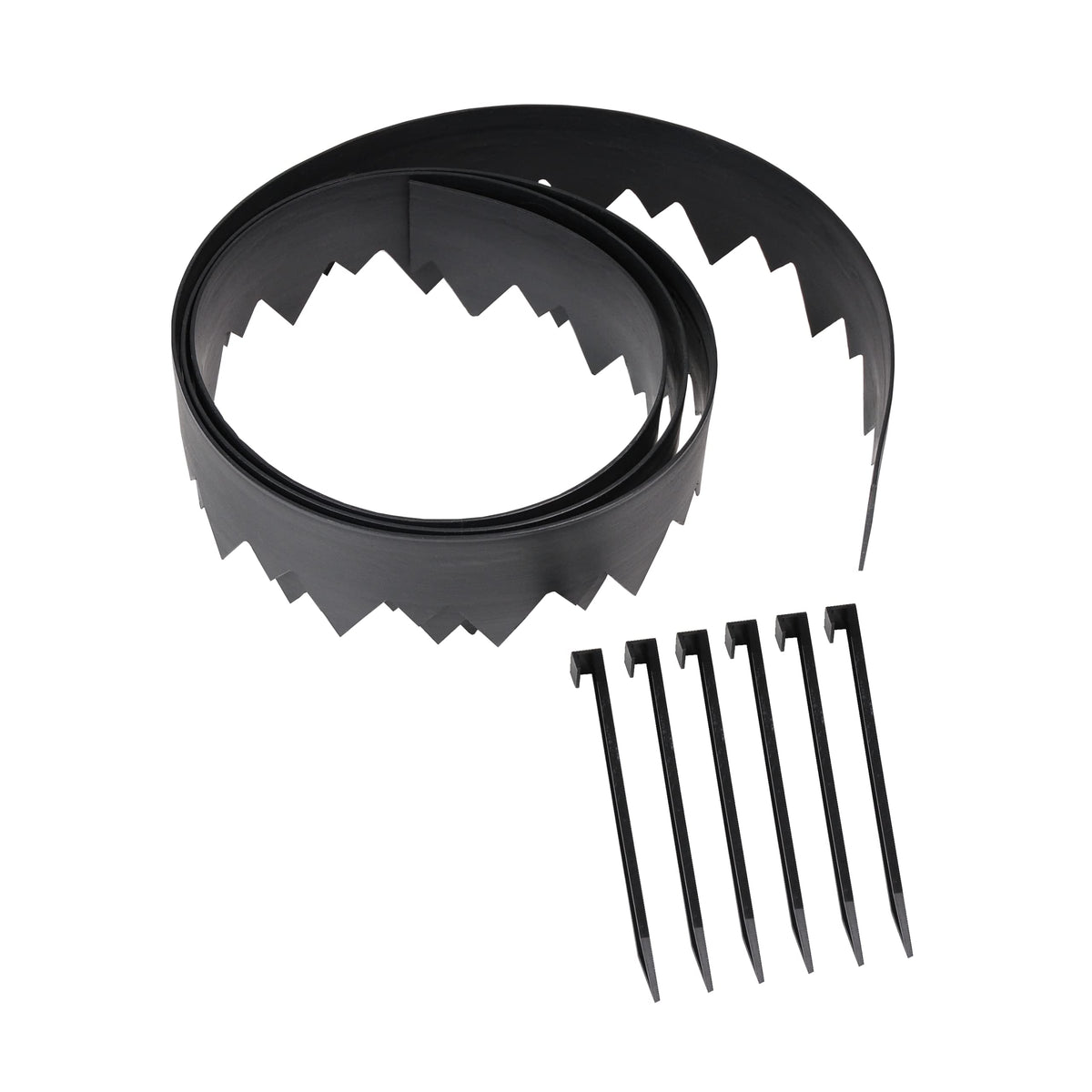 EasyFlex pound-in landscape edging coil for quick, clean garden borders.