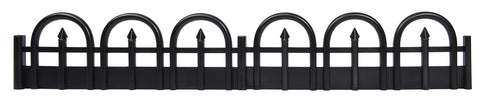 Tree-ring-friendly EasyFlex edging flexes around trunks without disturbing roots