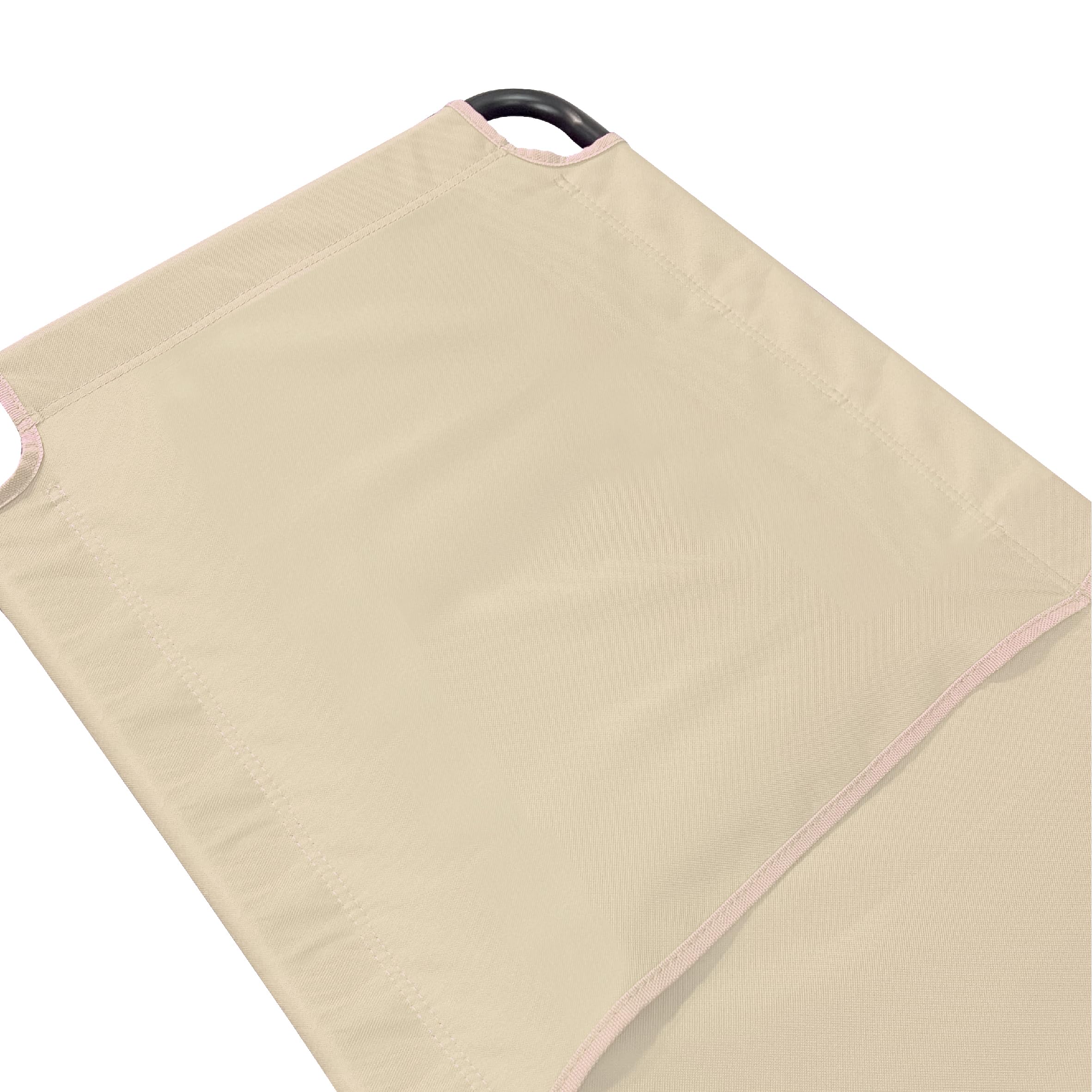 EASYGO foldable storage lounge tan is compact for easy stowage