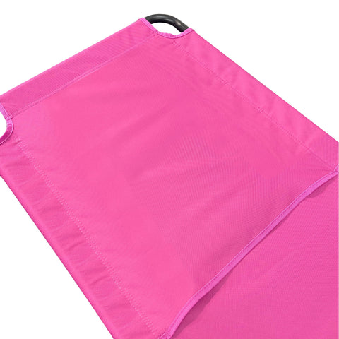 EasyGo Products pink durable metal frame in outdoor setting.