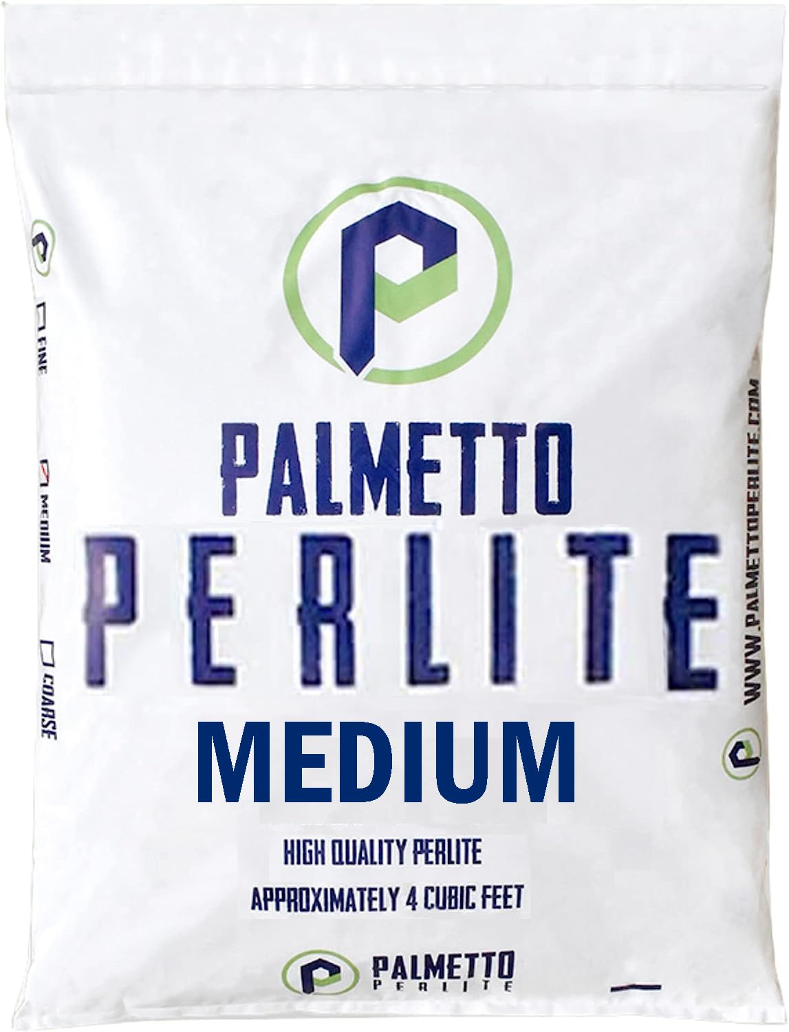 EasyGo Palmetto Perlite package shows a lightweight 4 cu ft bag for easy handling.