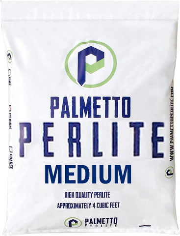 EasyGo Palmetto Perlite package shows a lightweight 4 cu ft bag for easy handling.