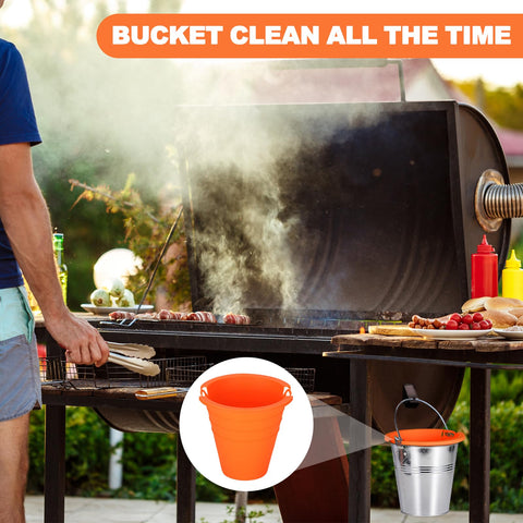Easyki durable silicone liner withstands high-heat outdoor cooking.