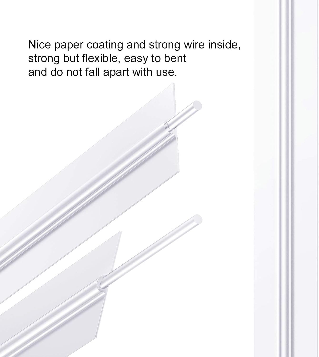 Easytle garden twist ties organize plant stems while keeping bags sealed