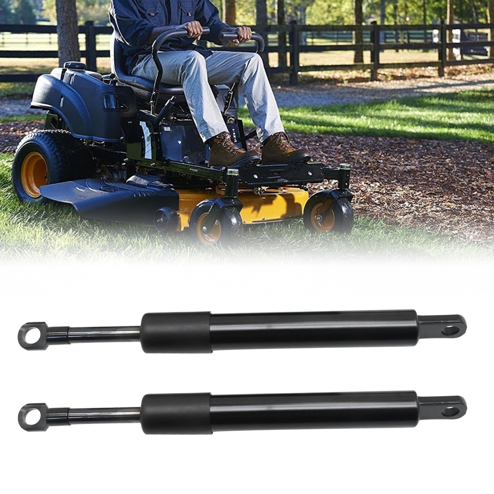 Durable design of EATAKWARD steering dampener resists wear during heavy use.