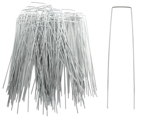 EATHEATY 8-inch landscape staples secure irrigation tubing and ground fabric securely.