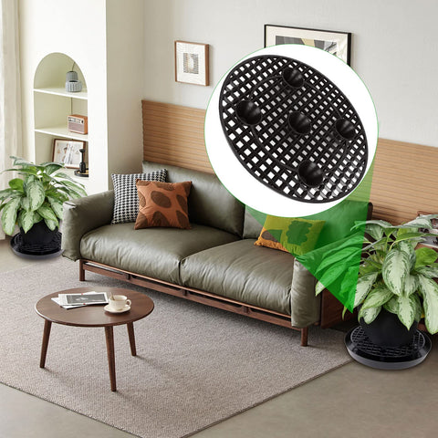 EATHEATY indoor outdoor plant stand elevates pots for versatile placement.