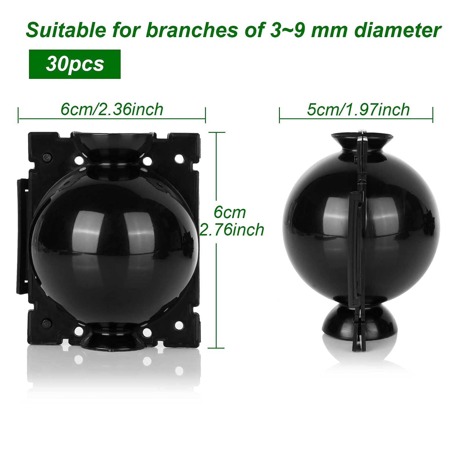 EATHEATY propagation ball close-up highlights durable PP construction for long-lasting use