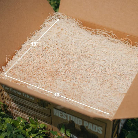 Eaton Pet and Pasture Nesting Pads hand-packed in the USA for quality.
