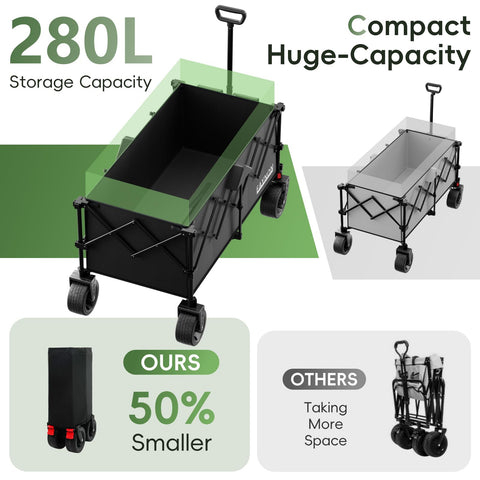 EAYNON heavy-duty carbon steel frame supports up to 500 pounds.