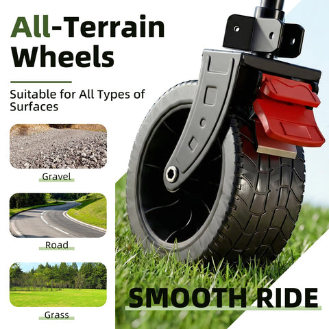 EAYNON wagon wheels deliver smooth rolling on varied surfaces.