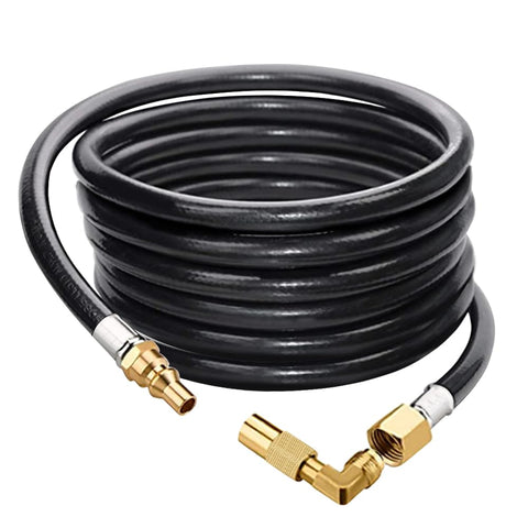 Eazy2hD 12ft RV propane hose quick connect ready for direct griddle hookup