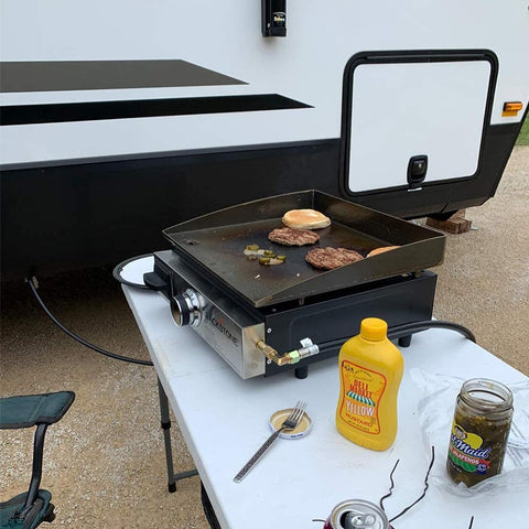 Weather-resistant rubber hose built for outdoor RV environments