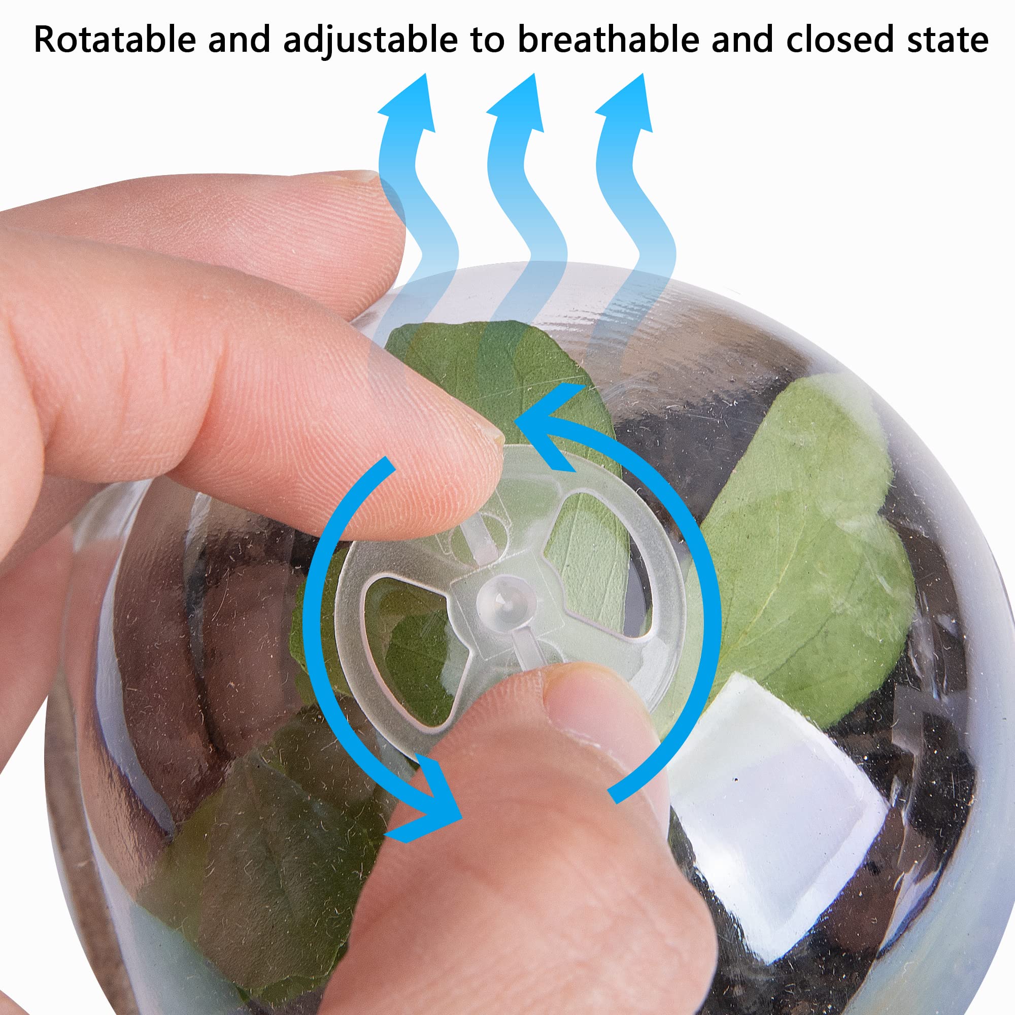 EBaokuup drainage holes promote airflow and healthy roots.