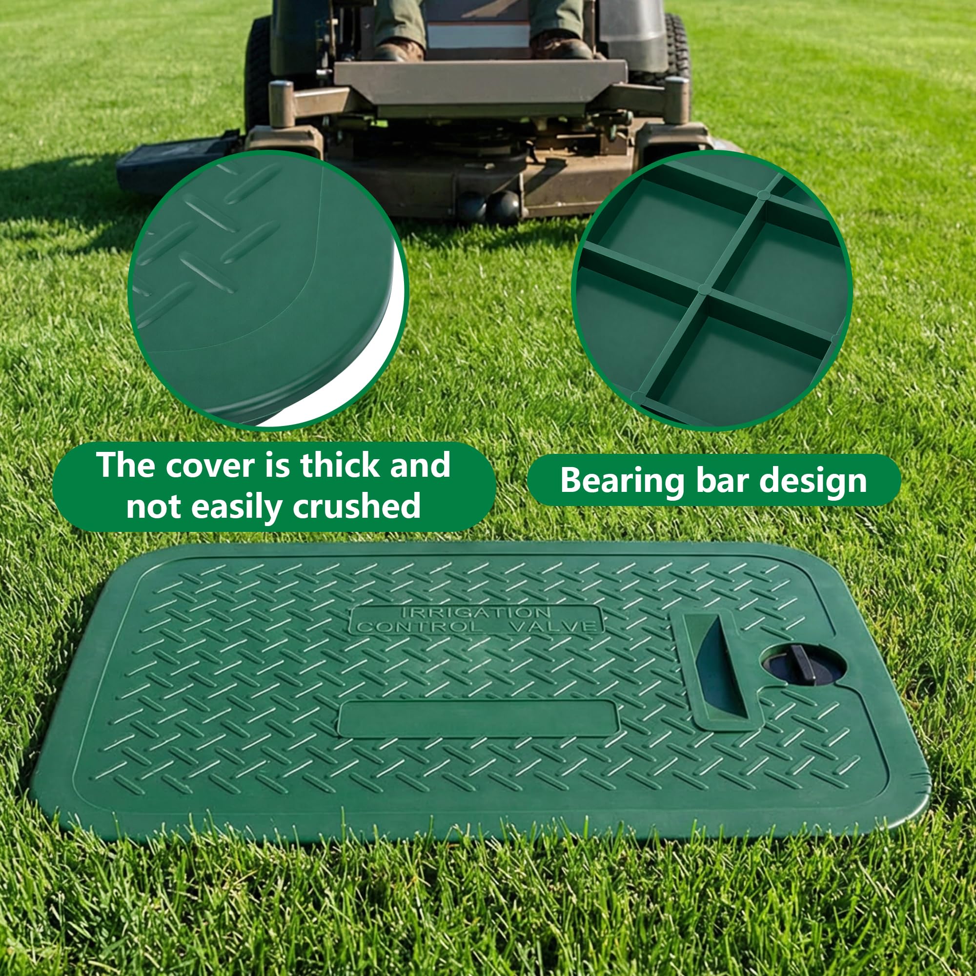 EBaokuup durable plastic construction delivers weather resistance and impact durability around outdoor equipment.