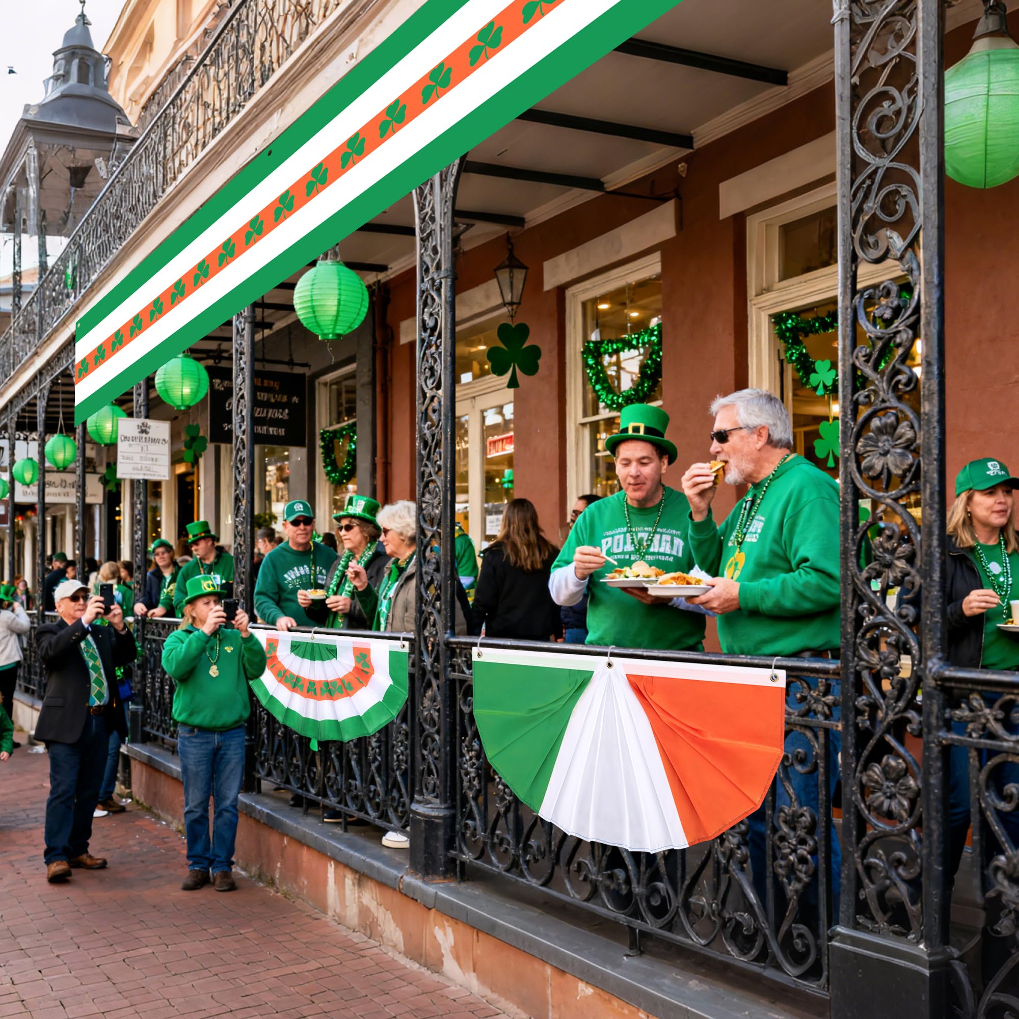 EBaokuup St. Patrick's decor, great for porches or parades