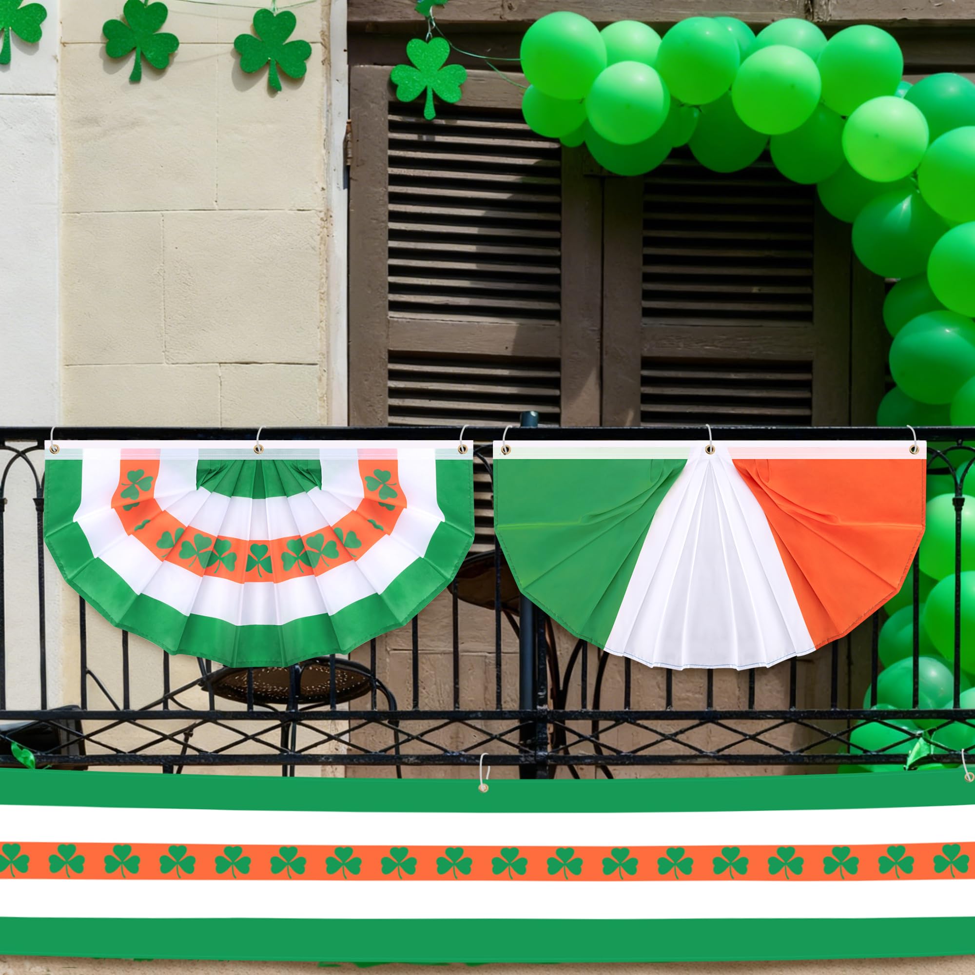 EBaokuup St Patrick's Day banner, ideal for parades and gardens