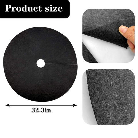 EBaokuup protector mat shields root zone while weeds are kept at bay