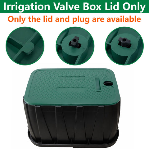 EBaokuup 12x17 inch valve cover, universal fit for new or replacement irrigation setups.