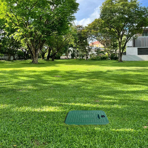 EBaokuup durable plastic keeps irrigation setup ready for seasons.