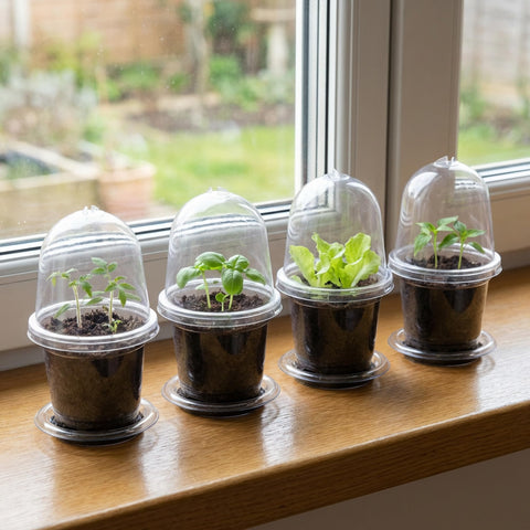 EBaokuup 10-pot starter kit ready for indoor seed germination