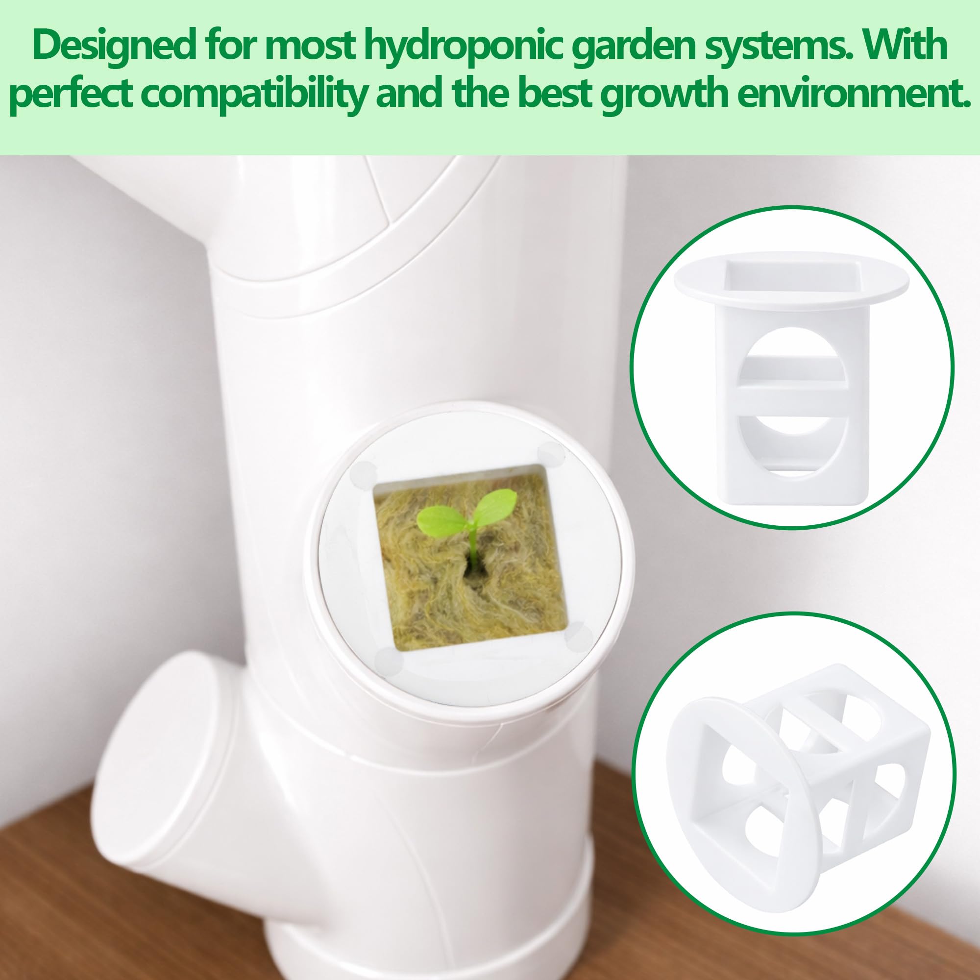 EBaokuup durable PP material ensures long-lasting, washable growing cups.