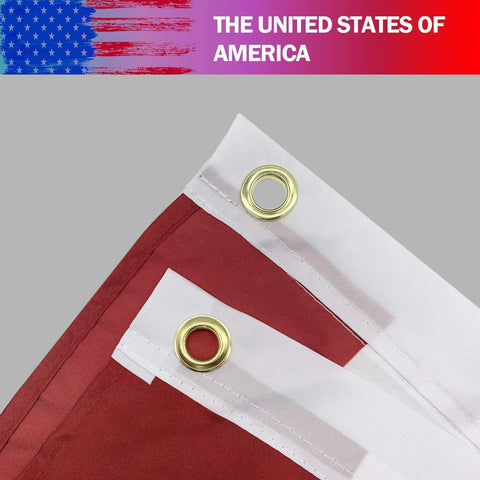 EBaokuup outdoor bunting with vivid colors for Memorial Day.