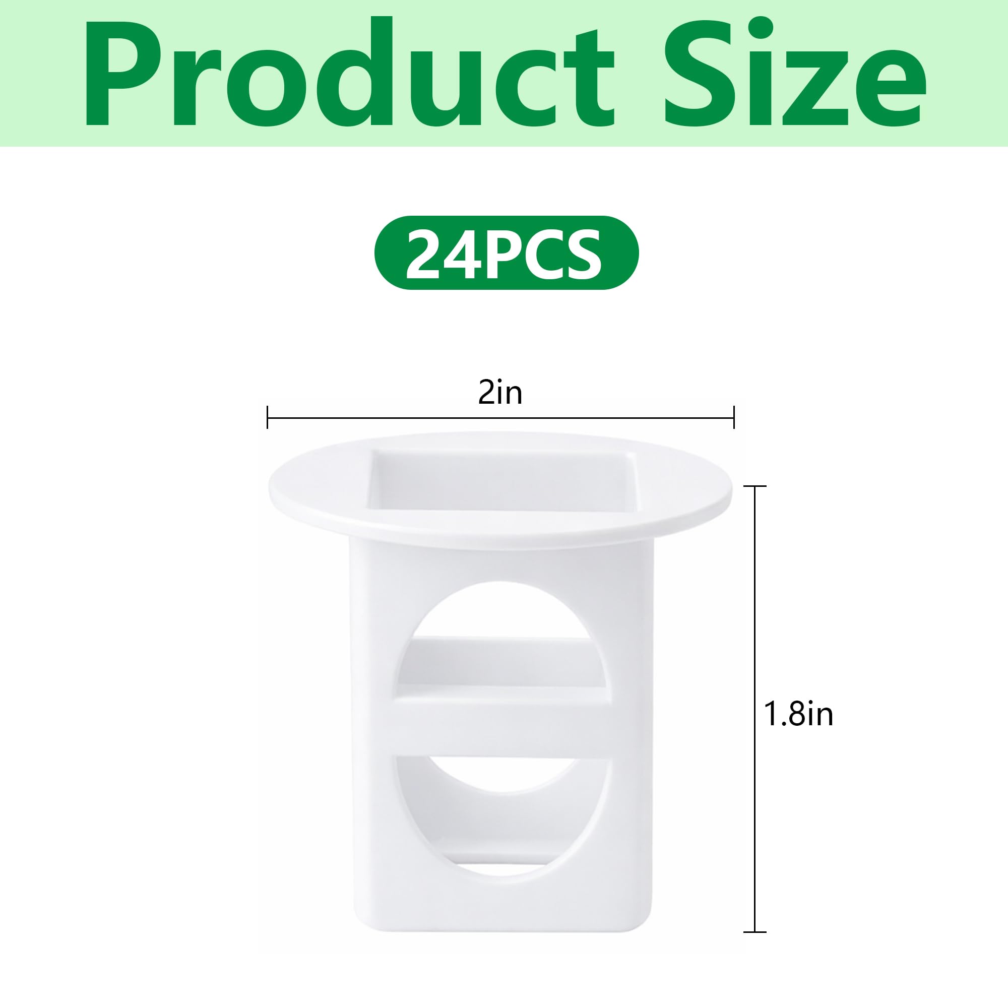 EBaokuup Y Cube compatible hydroponic cups ensure easy setup.
