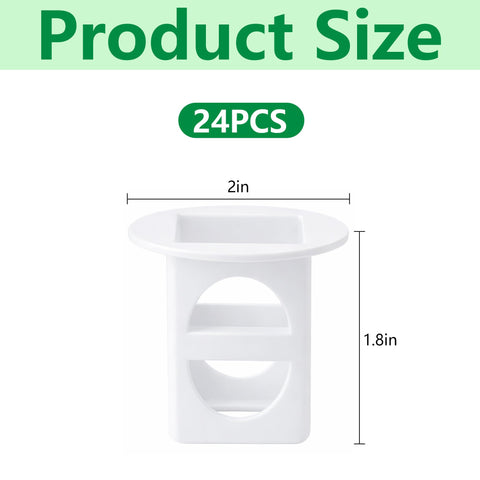 EBaokuup Y Cube compatible hydroponic cups ensure easy setup.