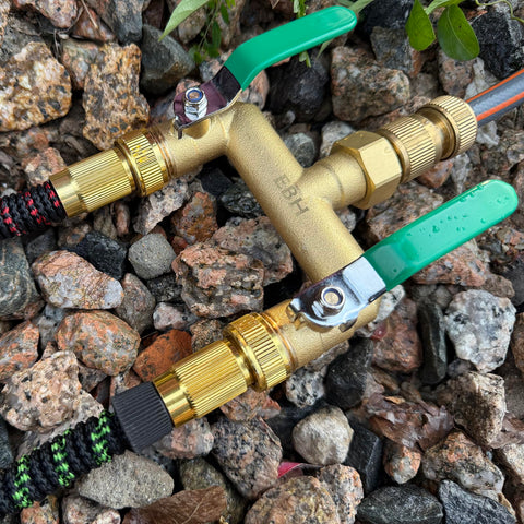 EBH brass UV-resistant body designed to endure sun and weather.