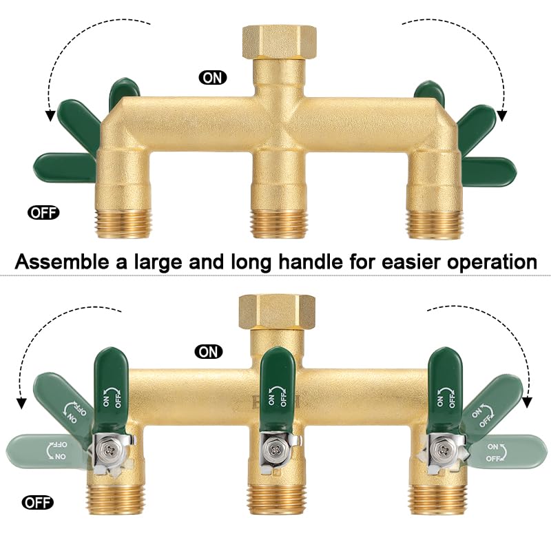 EBH enlarged 0.43-inch outlets boost overall water flow and efficiency.