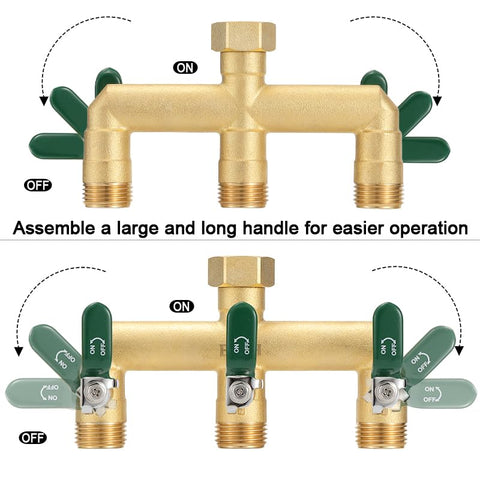 EBH enlarged 0.43-inch outlets boost overall water flow and efficiency.