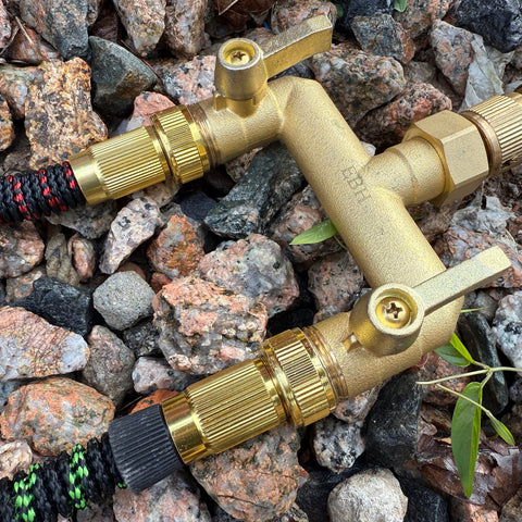 EBH upgraded 0.43-inch outlet ports shown for higher water flow.
