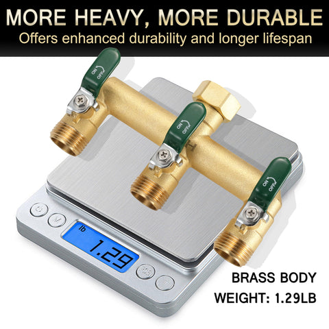 EBH upright outlet design fits various manifolds for versatile setups.