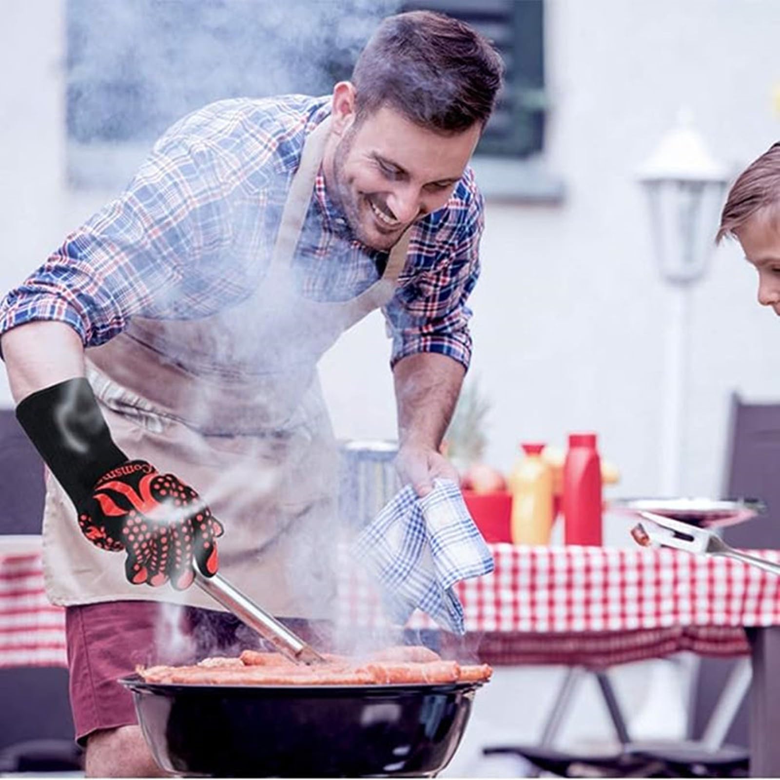 EBIEFLY kitchen tools support grilling, baking, and cooking tasks.