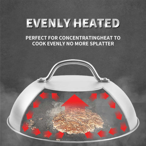 EBIEFLY stainless steel dome construction withstands high heat