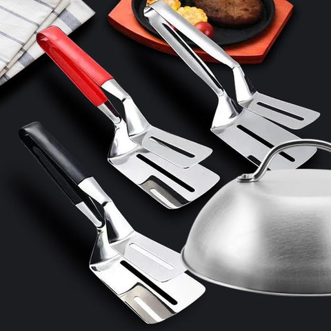EBIEFLY steak tongs designed for secure barbecue handling