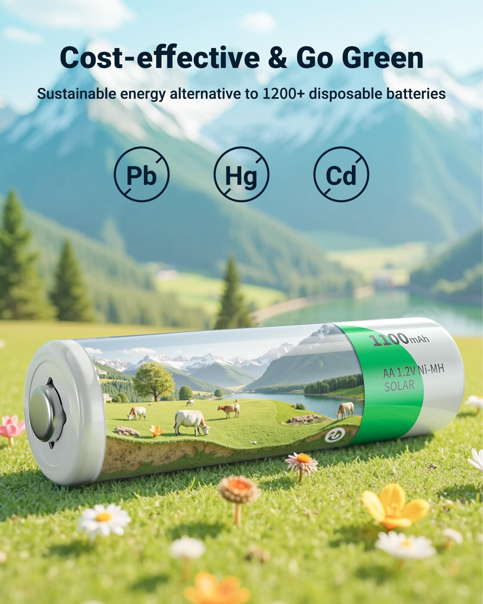 EBL AA batteries power wireless mice for smooth daily use.